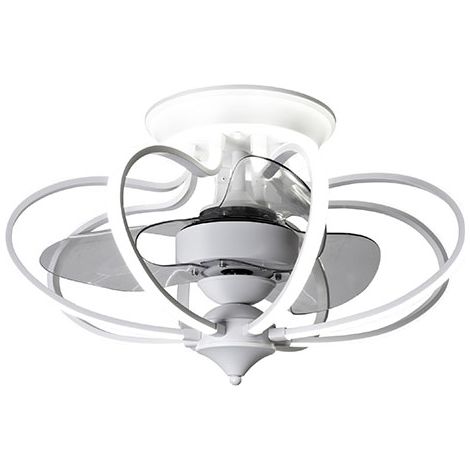 Ventilador DC KAI blanco D.60cm 3 aspas, con LED 120W 2500lm 3000-4000-6500K (1/3)