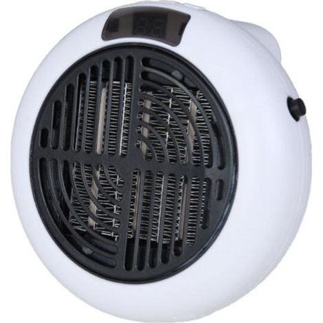 Aérotherme Aérotherme à prise Aérotherme à économie d'énergie : Aérotherme mobile 400 W 3 étages de ventilation - Aérotherme électrique portable avec télécommande (1/5)