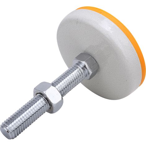 Pied de support de meuble mécanique réglable avec embase antichoc et vis M12, 100 mm (1/5)