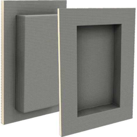Niche de douche étanche prête à carreler 65,4x45,4 cm - Sopro