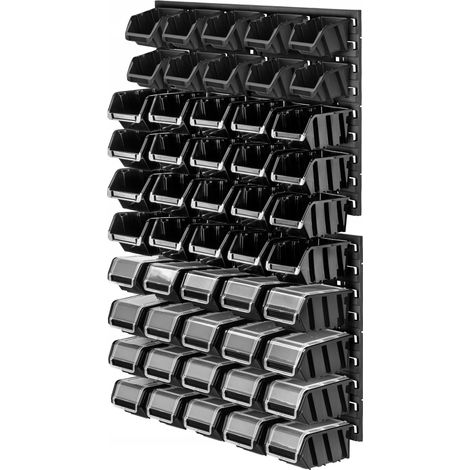 KADAX Etagère murale pour planche d'atelier 58x78 50 pcs (1/5)