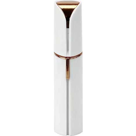 Épilateur électrique visage sans douleur, portable, hypoallergénique, pile, tondeuse sourcils et visage (1/5)