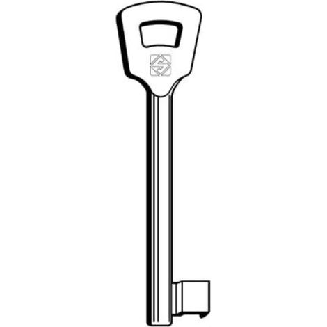 Chiave Patent 3NFHL Silca Zama Nichelata Satinata 5 Pezzi