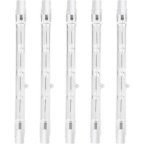 100W 118mm R7s Dimmable Halogen Spotlight Warm White(2800K) R7s Linear 1500lm Spotlight AC 220–240V for Home, Workplace, Security, Floor Lamp, etc. (1/3)