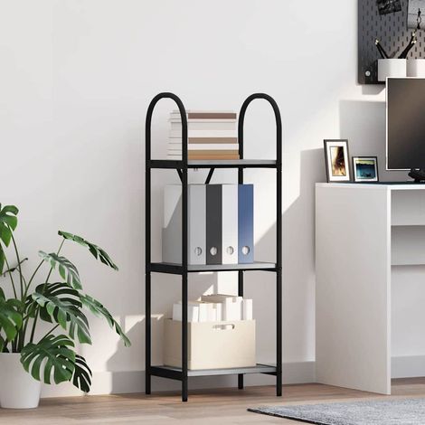 Bücherregal Graues Sonoma 40 x 30 x 109 cm Holzwerkstoff (1/5)