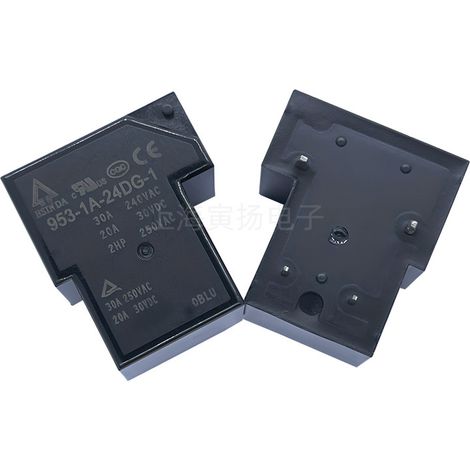 High power electromagnetic relay Hsin-Ta 953-1A-24DG-1 24 V DC 30 A T90, new and original (Taiwan).