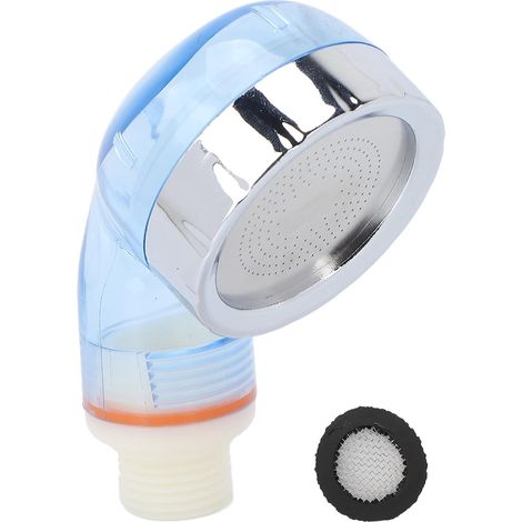 Pommeau de douche économe en eau avec grille en acier inoxydable à trous fins pour salons de coiffure (1/5)