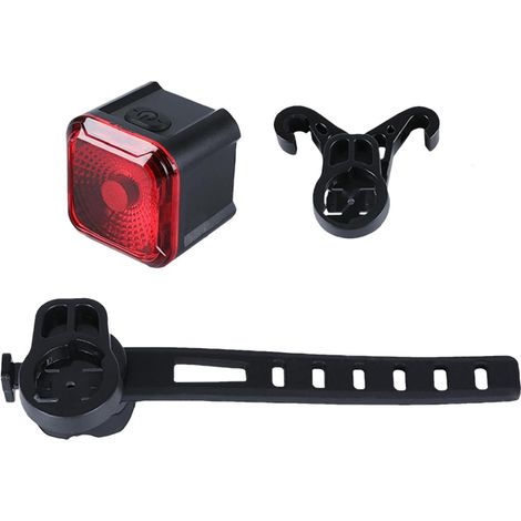 Éclairage vélo rechargeable Feu arrière intelligent rechargeable avec détection de freinage - Feu arrière haute luminosité à 4 (1/5)