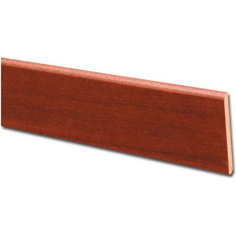 BATTISCOPA 70X7 AYOUS LISCIO 245CM MOGANO 60351 10 PZ
