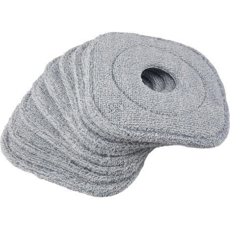 8 PièCes Chiffon de Vadrouille pour Vadrouille Presser Vadrouille SéParation Automatique Rotation Nettoyage Vadrouille Chiffon 22cm (1/5)