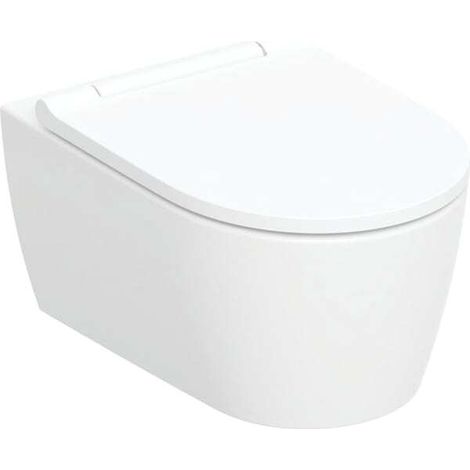 Geberit ONE - WC sospeso con copriwater softclose, TurboFlush, KeraTect, bianco 500.201.01.1 (1/5)