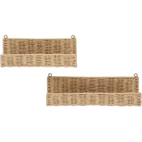 Treviso étagère murale set de 2 naturel. (1/4)