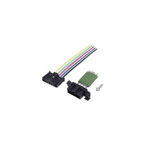 Passend für Lntyq 77364061 Widerstandsheizung + Anschlussstecker für Grand Point Evo Linea Double Ducato Fiorino Qubo Corsa D Adam Romeo Mito