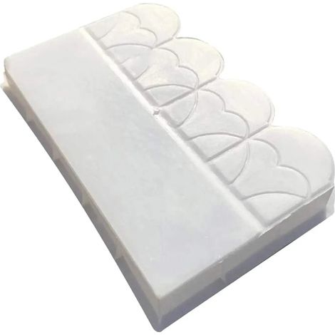 Moule en béton plastique pour gazon, 40 x 25 cm, épaisseur 5 cm (1/5)