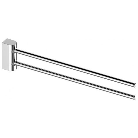 Porte-serviettes pivotant KE SMART.2 en 2 parties, 440 mm, PVC