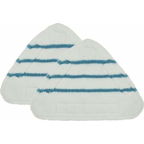 Housse de Rechange pour Balai à Vapeur Tampon de Rechange pour vadrouille à Vapeur pour vadrouille Triangle Chiffon Lavable Nettoyeur à Vapeur Tête de vadrouille en Microfibre Accessoi