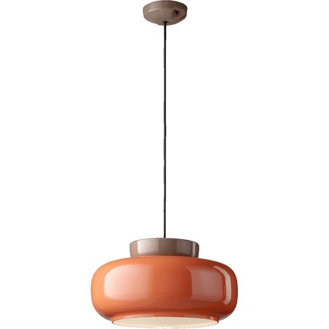 DECO' MARACANA' C2741, Suspension, Ferroluce - Colore: Arancione (1/2)