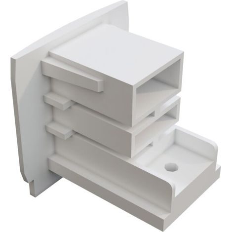 Connettore Per Binario Plastica 3,1Cm Bianco