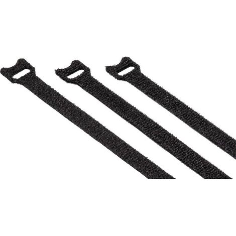 Hama Fascette a strappo per raggruppare (L x L) 200 mm x 12 mm Nero 20 pz. (1/2)