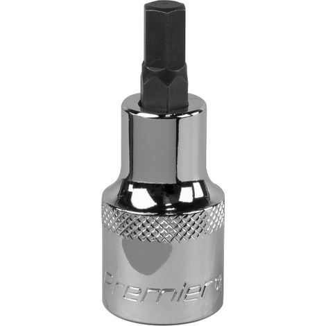 Sealey SBH019 Premier Hex Socket Bit 1/2""Sq Drive 7mm