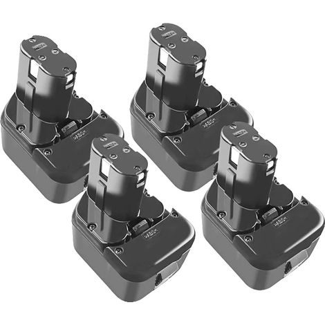 Batería recargable, capacidad de 3500 mAh, compatible con múltiples modelos, paquete de 4 baterías (1/2)