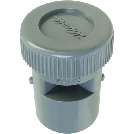 Válvula aireador nicoll PVC gris 32 40 mm fontanería