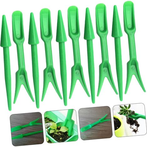 Filiyano – outil de plantation et – 10 kits de semis, râteau à gazon, désherbage, pot de plantation pour petits oignons, plateau de semis, outil de (1/5)