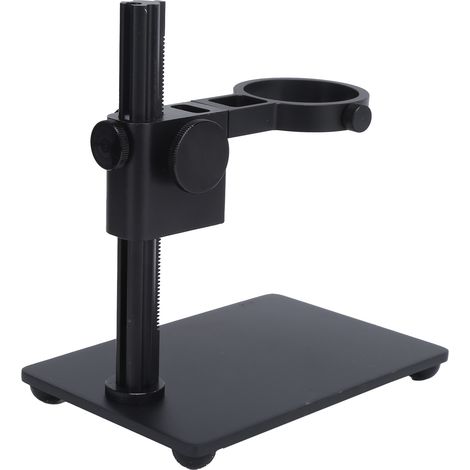Support de microscope numérique en métal, pied réglable pour tube de 40mm ou 50mm, support robuste avec collier de fixation. (1/5)