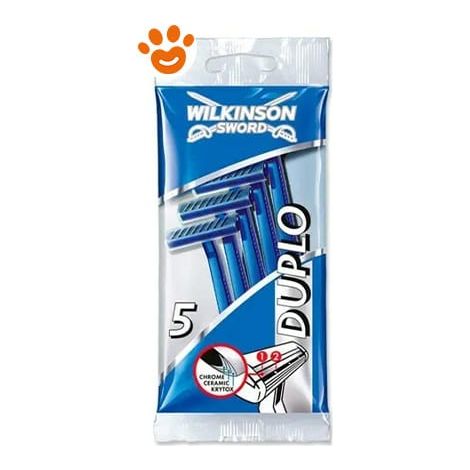 Wilkinson Rasoio Usa e Getta Uomo Duplo - Confezione 5 Pezzi -
