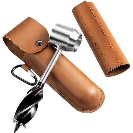 YMYNY Perceuse à main pour le travail du bois, perceuse de survie manuelle, outils de tarière manuels, perceuse à main de camping pour le camping Chisea (1/5)