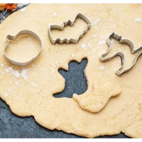 Moule à Biscuit - Acier Inoxydable - 7pcs - Décoration Halloween - Réutilisable (1/4)