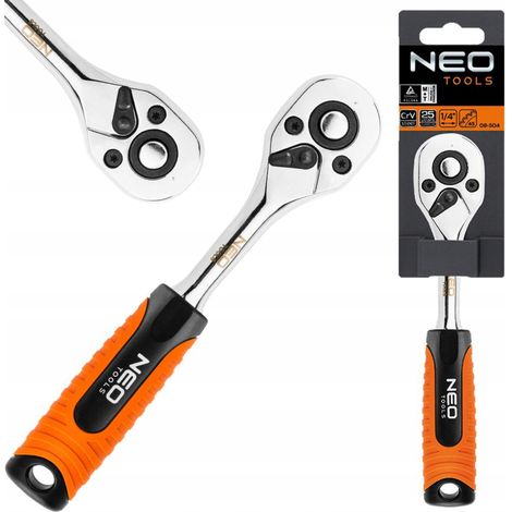 CRICCHETTO REVERSIBILE 3/8 neo tools 08-508 topex (1/4)