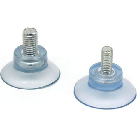 4pcs set ventouse 32 mm, M8 vis ventouse écrou tube ventouse écrou avec ventouse meubles coussin de pied force d'adsorption (1/5)
