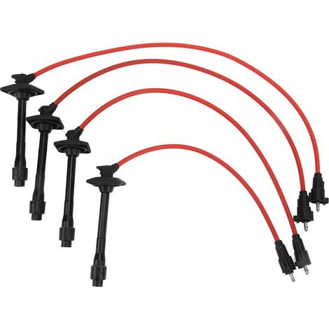 4 pieces/set set of wires of spark plug ignition Kit of cables ignition 90919-22400 replacement for Camry Solara L4 2.2L (1/5)