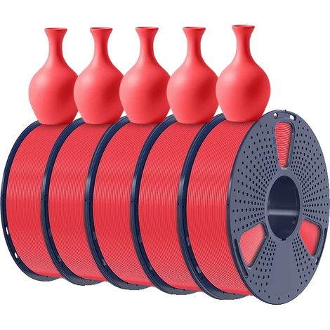 Filamento para impresión 3D, rollo de 1 kg, alta precisión (1/2)