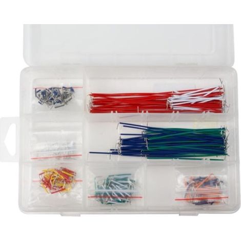 Ponts Enfichables - 350 Pièces - Longueurs Variées 25 x 14 mm - Pour Cartes Électroniques - Set Complet (1/3)