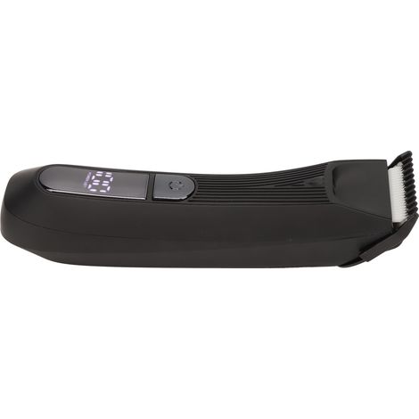 Tondeuse à cheveux électrique étanche pour homme, avec lame en forme de R et éclairage intégré. (1/5)