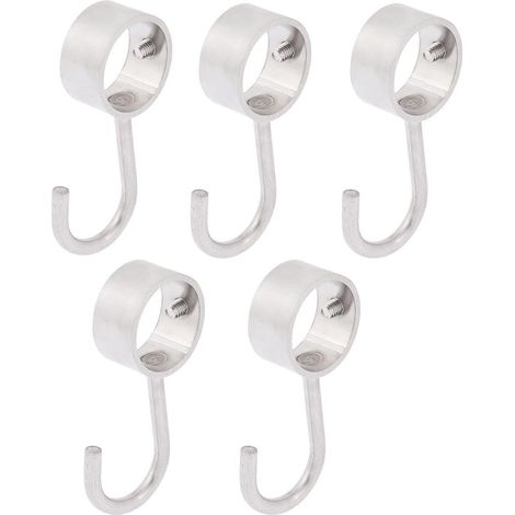 Porte-manteaux de rangement pour vêtements cheminée, 5 pièces, tube à tige 25 mm diamètre (f4456bdc4 (1/2)