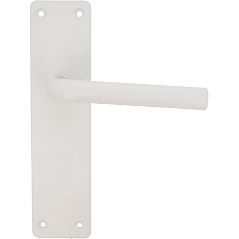 AMIG Ensemble sur plaque BDC aluminium AL4P 222 x 55 mm Aluminium Blanc (1/5)