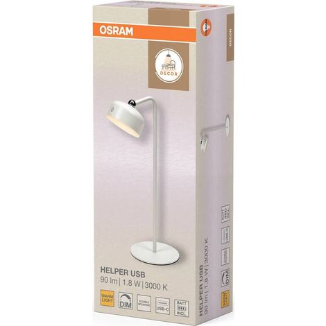 [GEBRAUCHT] B-Ware OSRAM HOMELIGHTING Wandleuchte Touch-Dim Gadget 830 USB Lampe warmweiß 140lm (1/2)