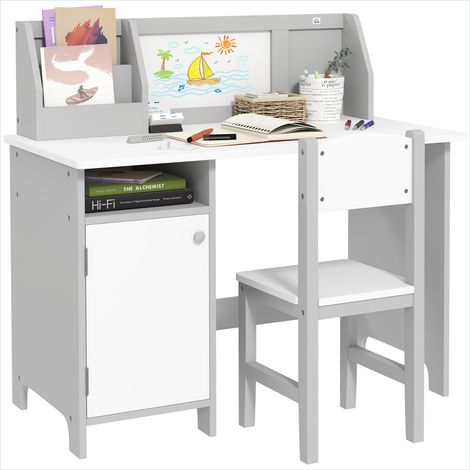 Ensemble table et chaises enfant 5 ans avec tableau blanc (1/5)