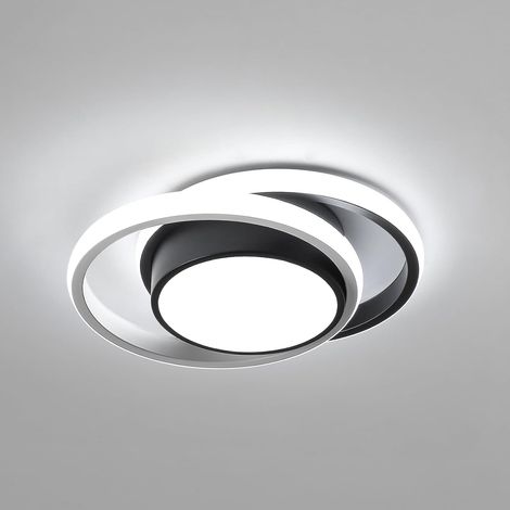 Comely – Plafonnier LED rond 32W – Luminosité 3900LM – Température 6500K blanc froid – Longueur 28cm – Silicone durable pour installation facile