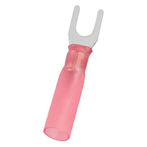 Cosse à fourche à sertir RS PRO Isolé, Rouge 16AWG 1.5mm² 22AWG 0.5mm²
