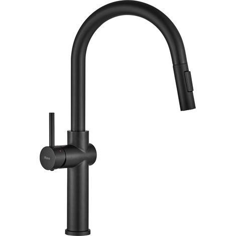 KITCHEN TAP REA FRESH HIGH BLACK