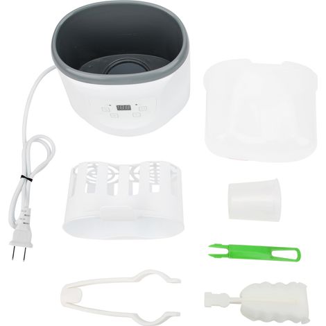 Chauffe-biberon électrique LCD pour lait maternel, nettoyeur de biberons, prise US 110V (1/5)