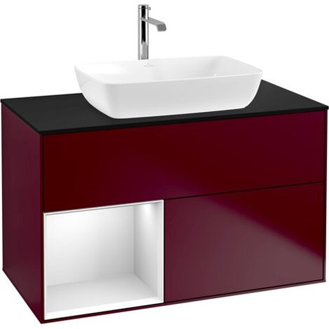 Villeroy & Boch F772MTHB Meuble sous lavabo Finion F77 (1/2)
