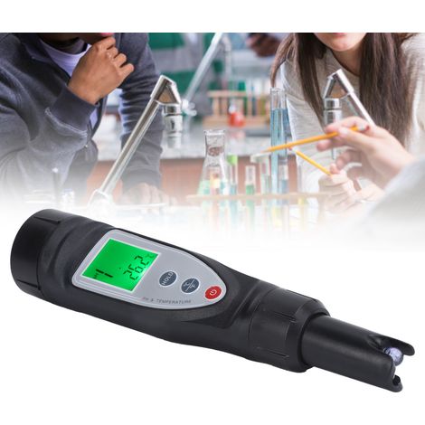 PH-2033H Nouveau pH-mètre portable étanche de type stylo, testeur de pH pour la qualité de l'eau, mesure de l'acidité/alcalinité et analyse du pH en laboratoire (1/5)