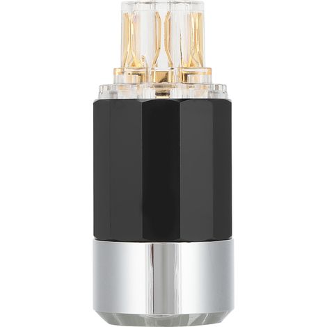 Connecteur d'Alimentation Audio HIFI en Cuivre Pur Plaqué Or 24K, Prise Femelle 100‑250V F109G