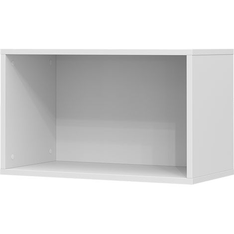 Estantería de pared Tomy, Blanco, 60 x 36 cm, Vicco