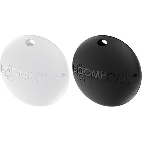 Boompods Boomtag 2 Pack schwarz & weiß